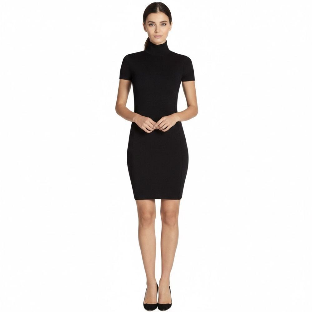 Akris Punto Mock Neck Knit Dress 12